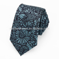 Handgemachte Jacquard Woven Skinny 100% Seide Floral Tie